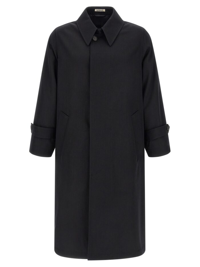 auralee 'light wool gabardine' trench coat AURALEE 'Light Wool Gabardine' Trench Coat