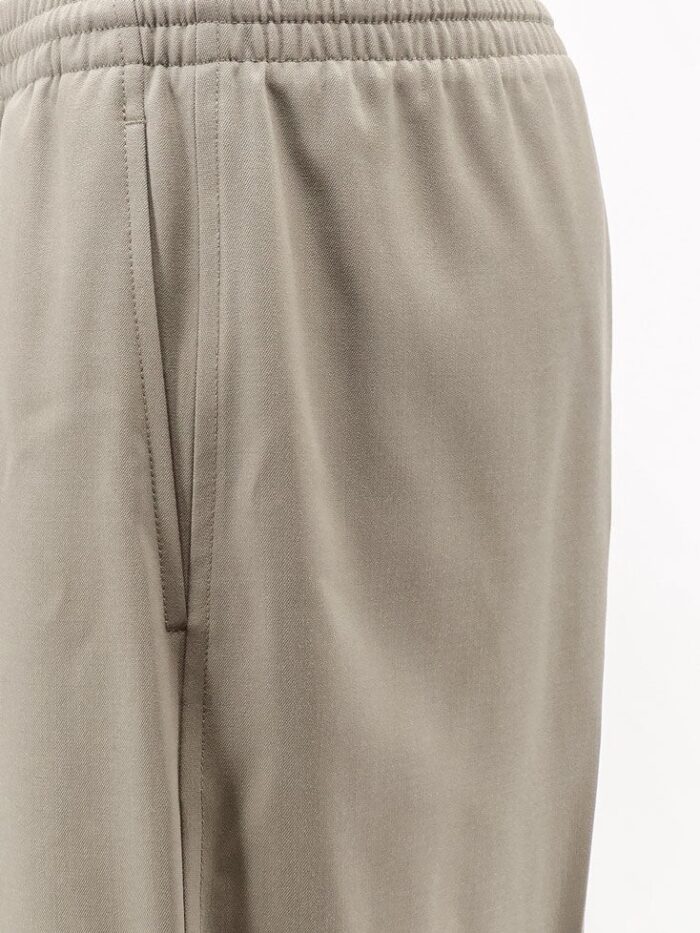 Bottega Veneta Light Wool Trousers With Drawstring