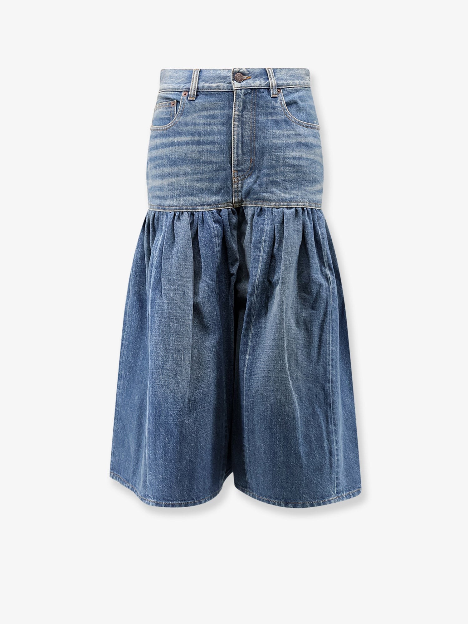 CHLOE' Lightweight Cotton Denim Fabric Skirt/trousers
