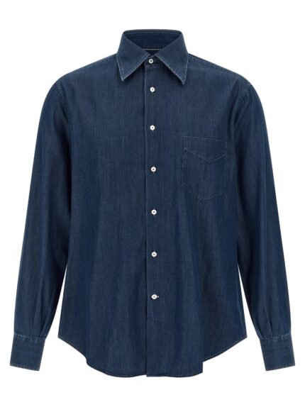 Brunello Cucinelli Lightweight Denim Shirt