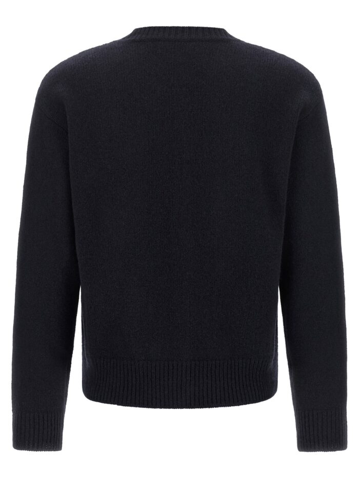 A.P.C. Lila' Wool Cardigan With Logo Intarsia