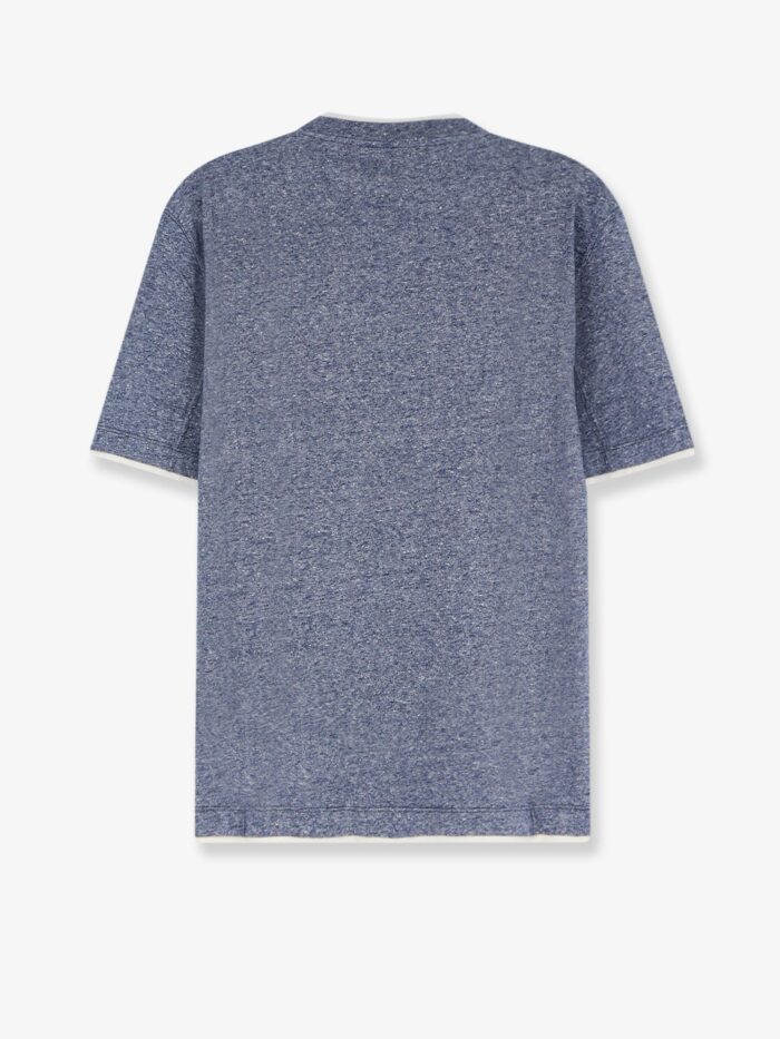 Brunello Cucinelli Linen And Cotton Blend T-shirt