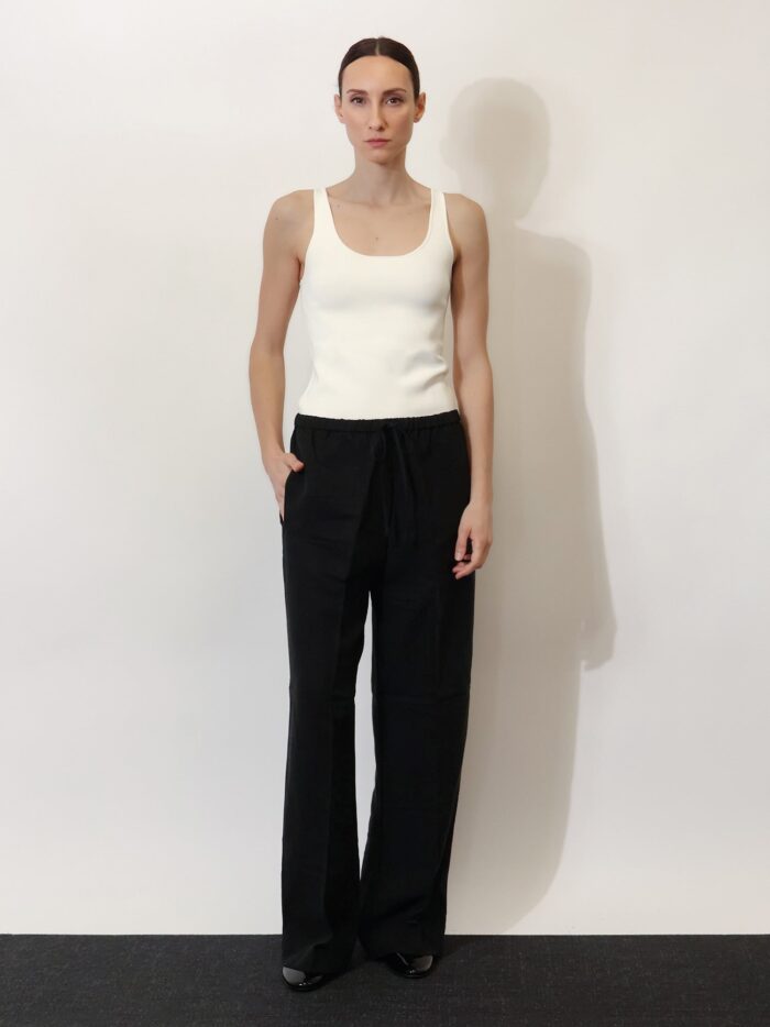 Toteme Linen And Lyocell Blend Trousers