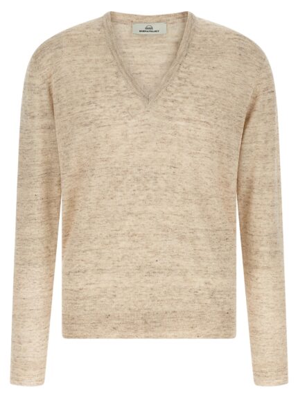 RIVIERA PROJECT Linen And Silk Sweater