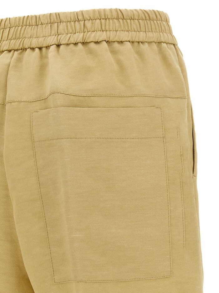 NUDE Linen Bermuda Shorts