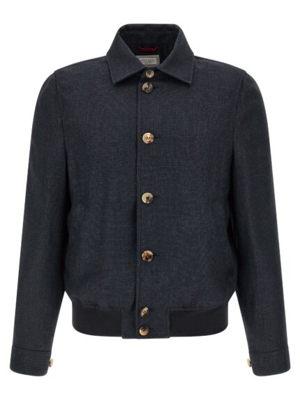 Brunello Cucinelli Linen Blend Jacket