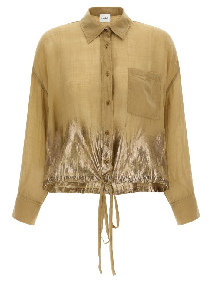 NUDE Linen Blend Shirt