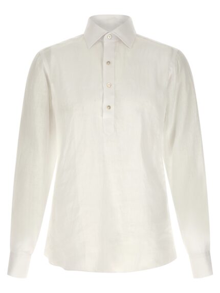 BORRIELLO Linen Blouse