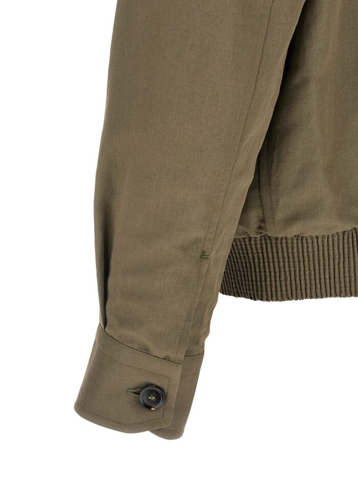 BRIONI Linen Cotton Blouson