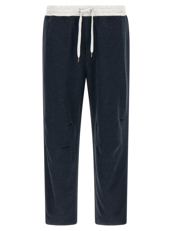 brunello cucinelli linen cotton joggers Brunello Cucinelli Linen Cotton Joggers
