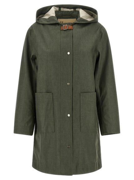 Herno Linen Raincoat