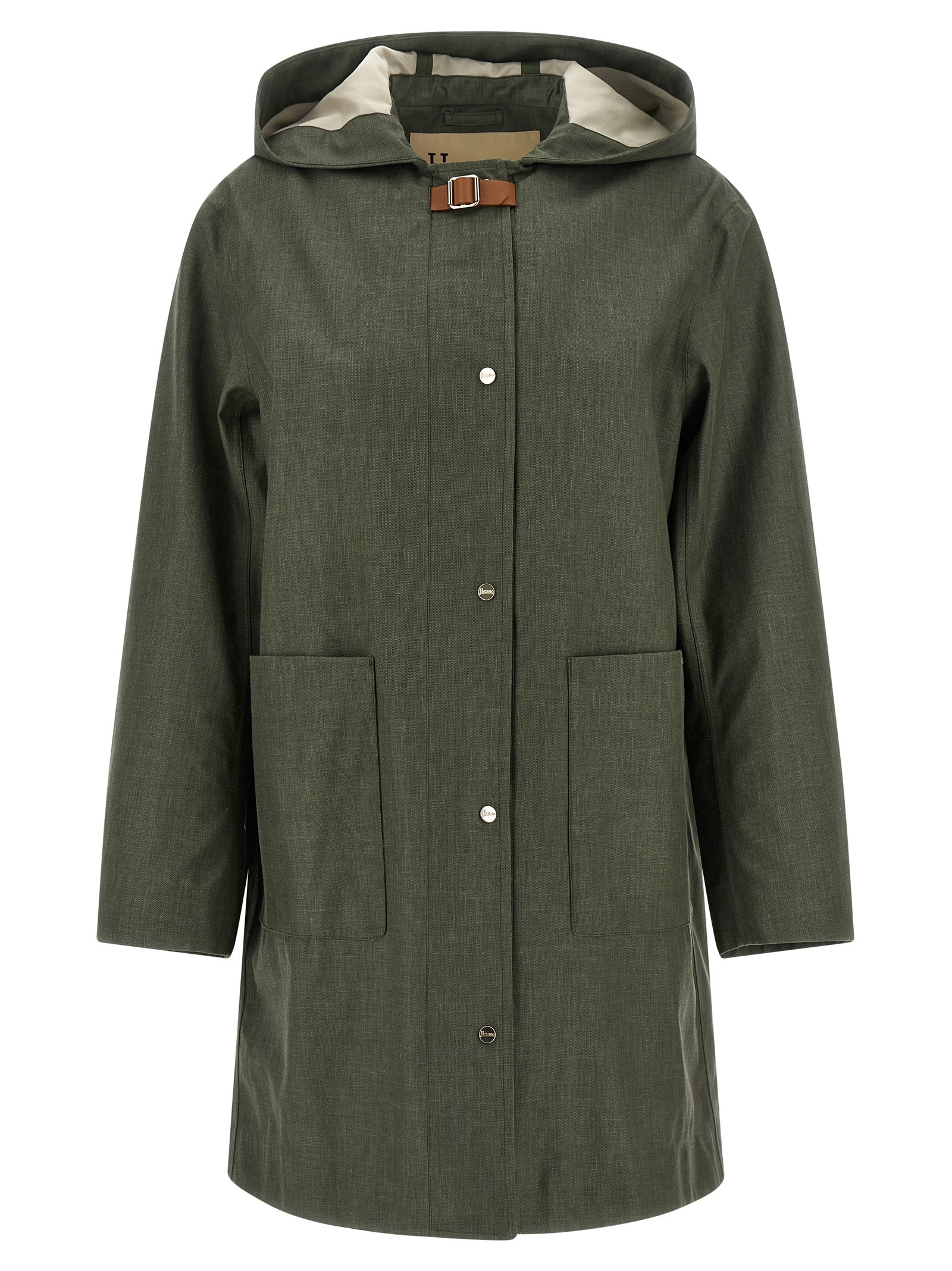 Herno Linen Raincoat