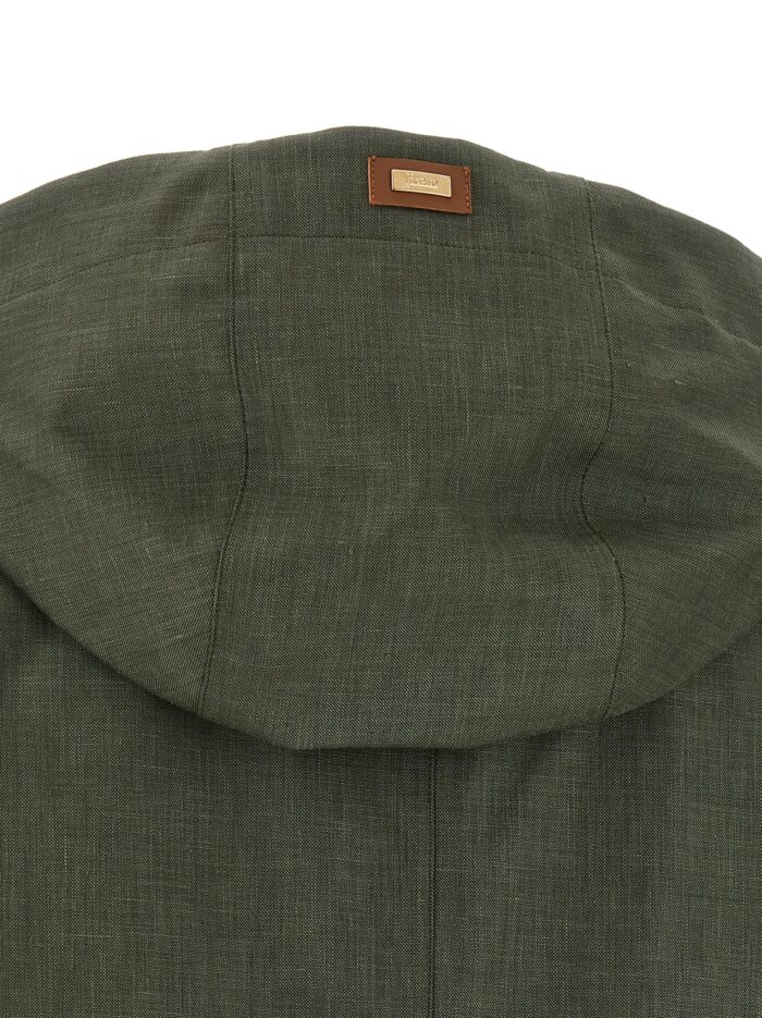 Herno Linen Raincoat