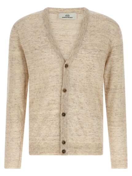 RIVIERA PROJECT Linen Silk Cardigan