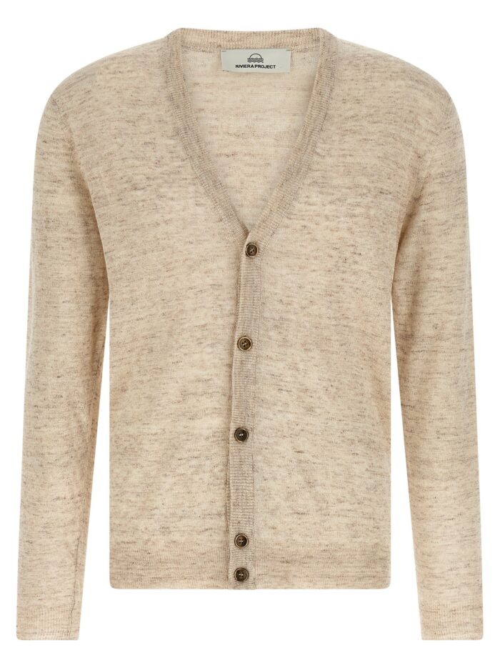 riviera project linen silk cardigan RIVIERA PROJECT Linen Silk Cardigan