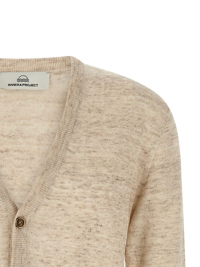 RIVIERA PROJECT Linen Silk Cardigan