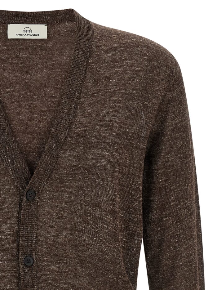 RIVIERA PROJECT Linen Silk Cardigan