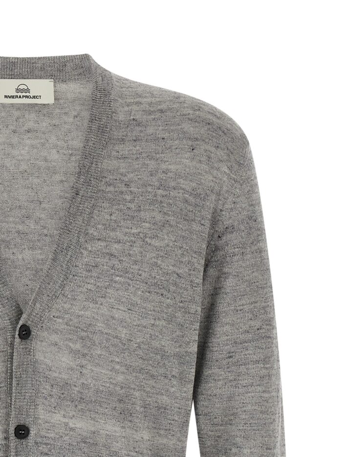RIVIERA PROJECT Linen Silk Cardigan