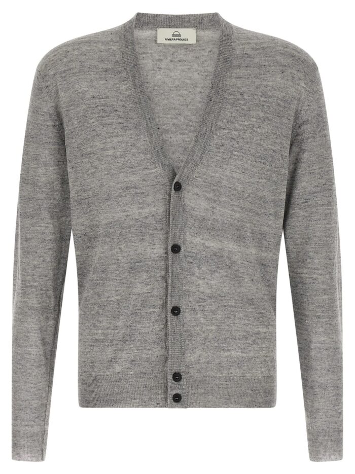 riviera project linen silk cardigan RIVIERA PROJECT Linen Silk Cardigan