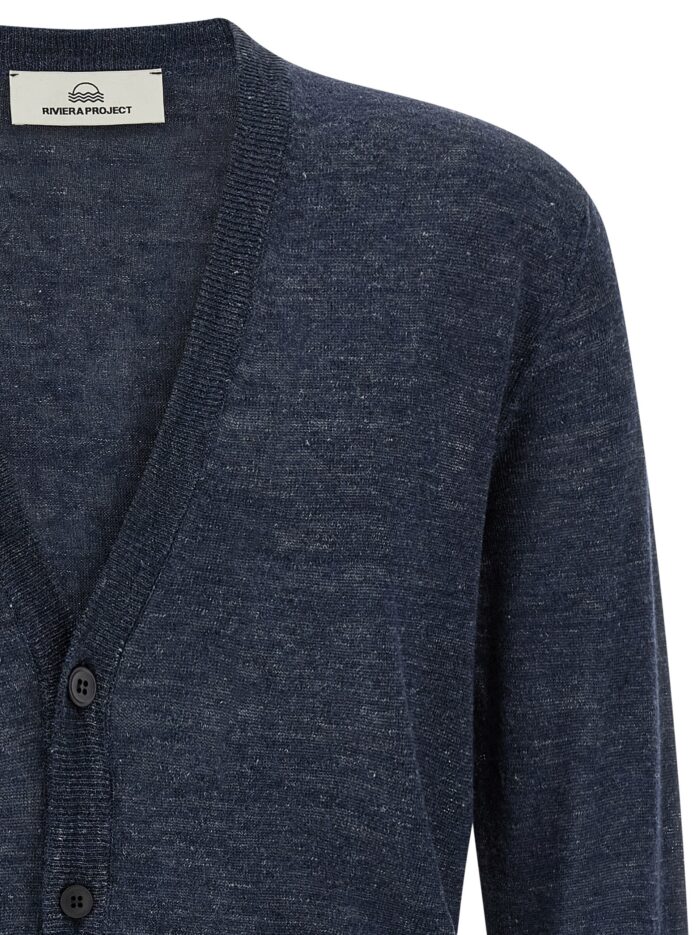 RIVIERA PROJECT Linen Silk Cardigan