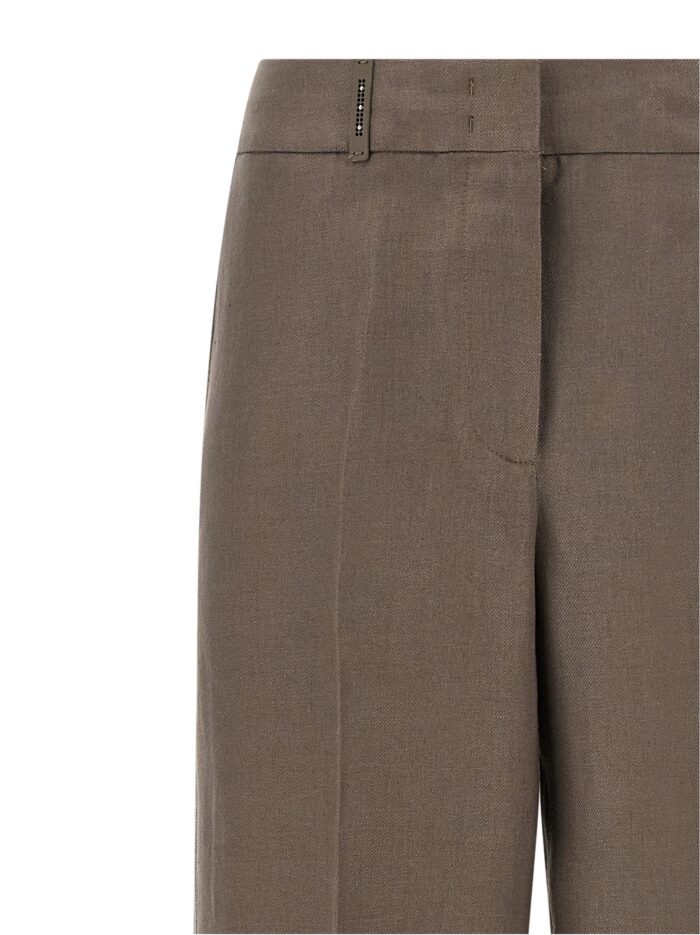 PESERICO Linen Trousers