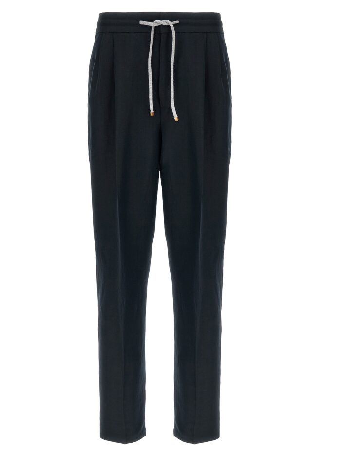 brunello cucinelli linen trousers Brunello Cucinelli Linen Trousers