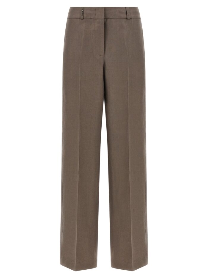 peserico linen trousers PESERICO Linen Trousers