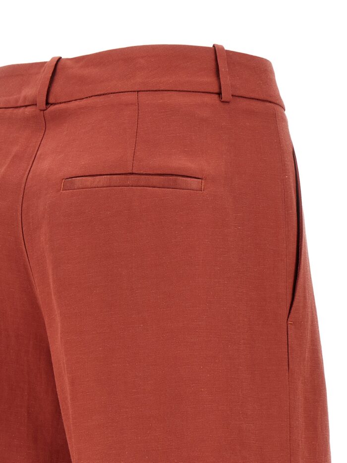 PESERICO Linen Viscose Bermuda Shorts