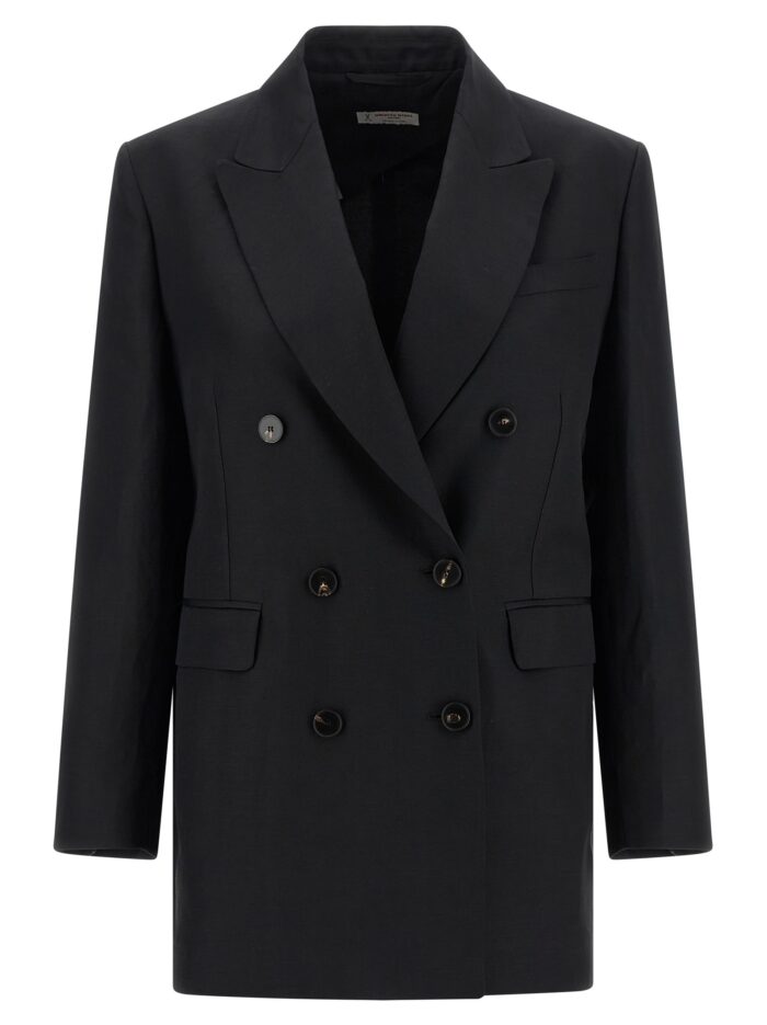 alberto biani linen viscose blazer ALBERTO BIANI Linen Viscose Blazer