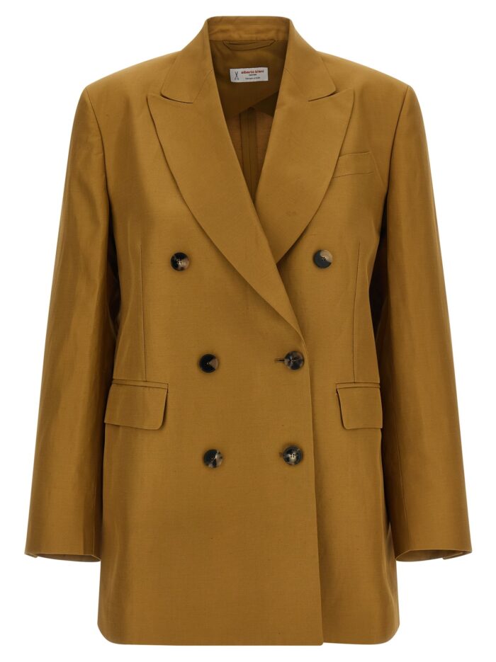 alberto biani linen viscose blazer ALBERTO BIANI Linen Viscose Blazer