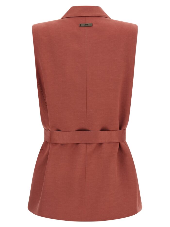 PESERICO Linen Viscose Vest