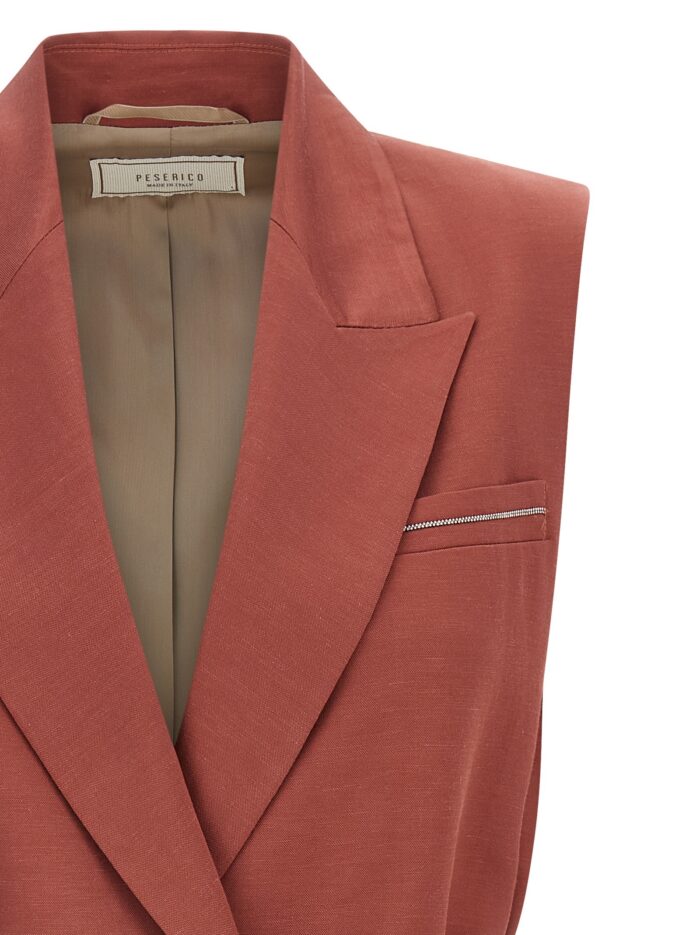 PESERICO Linen Viscose Vest