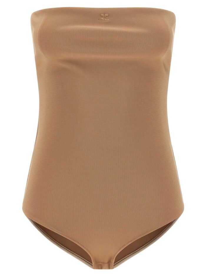 courreges lingerie bustier bodysuit COURREGES Lingerie Bustier Bodysuit