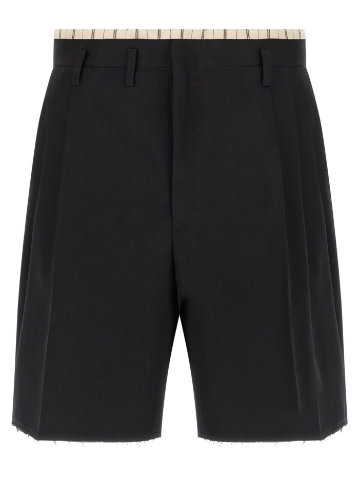 maison margiela lining insert bermuda shorts Maison Margiela Lining Insert Bermuda Shorts