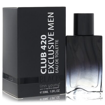 Linn Young Club 420 Exclusive Black Men By Linn Young - Eau De Toilette Spray 1 Oz