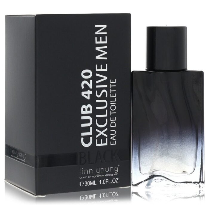 Linn Young Club 420 Exclusive Black Men By Linn Young - Eau De Toilette Spray 1 Oz - Image 1