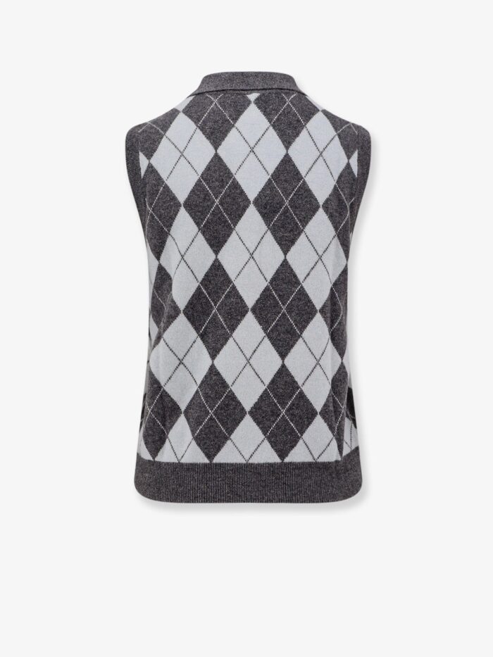 LISA YANG Riana Sparkle Jacquard Sweater