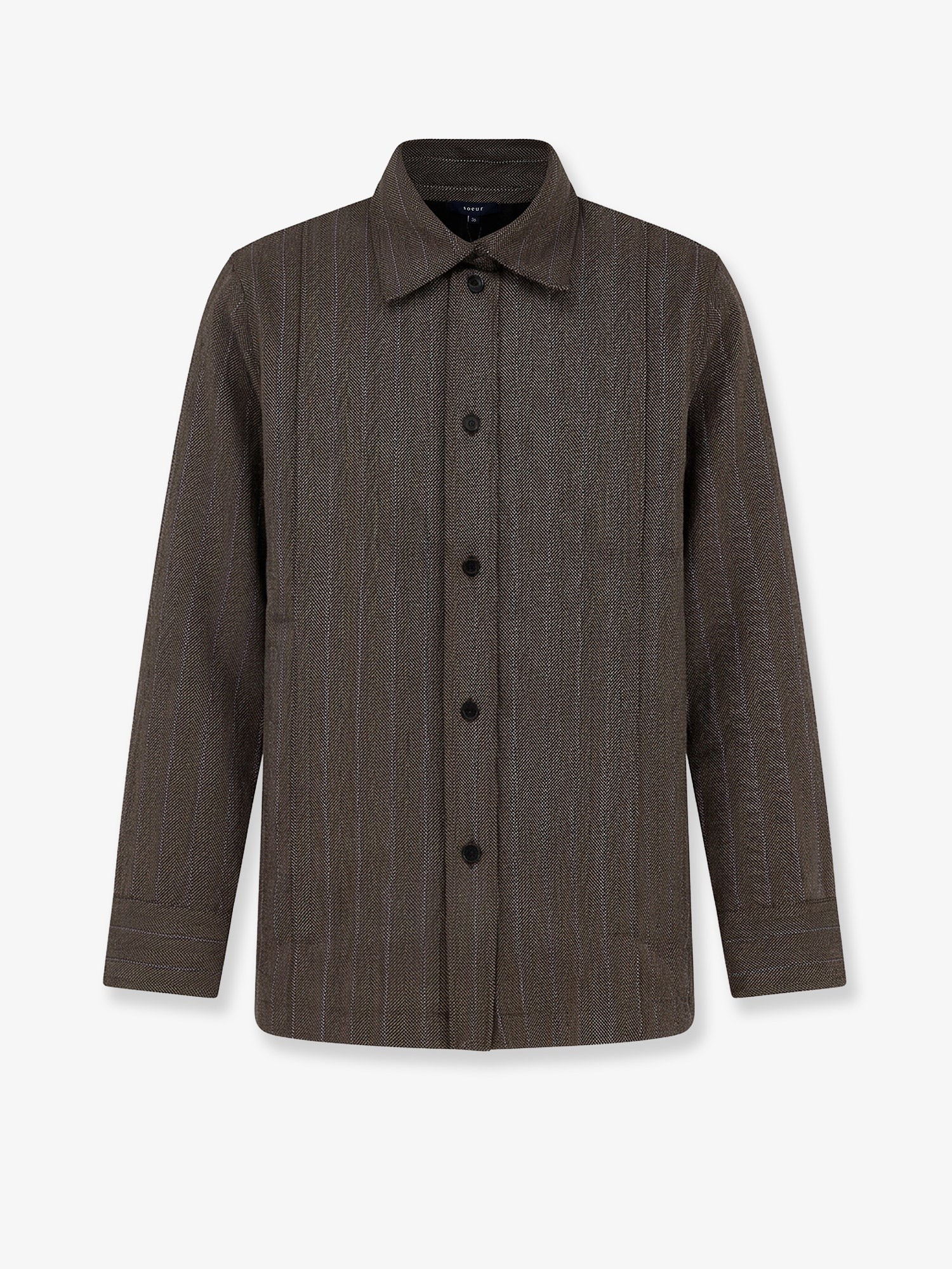 SOEUR Lisbonne Virgin Wool Shirt