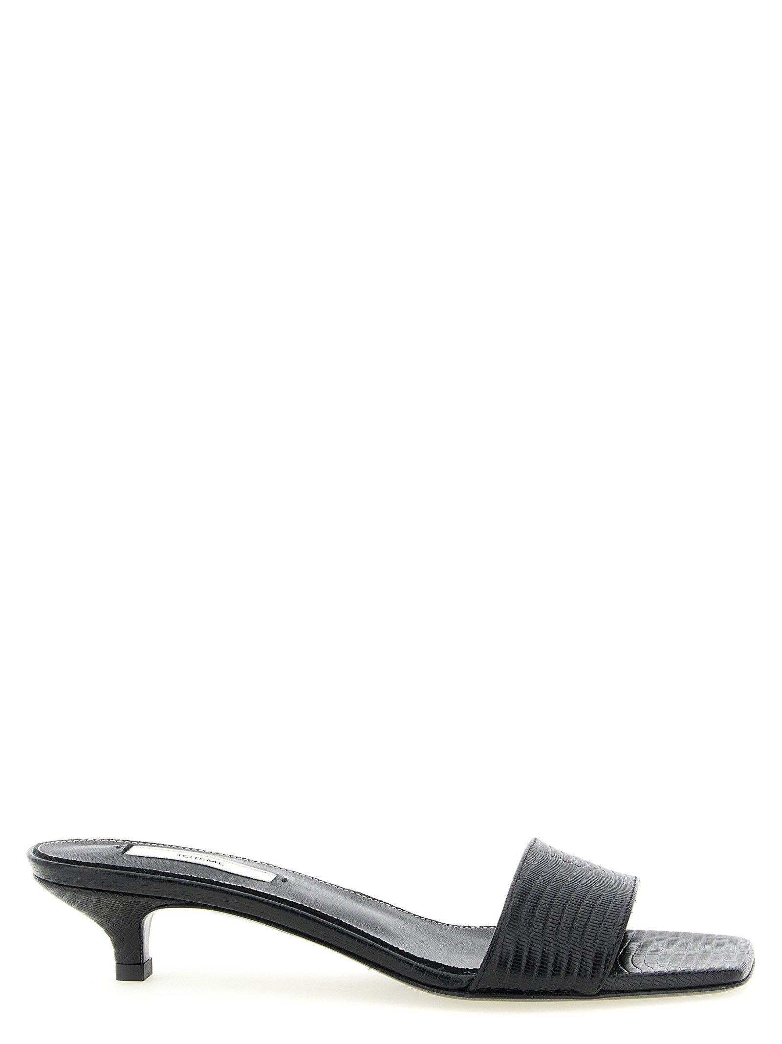 TOTEME Lizard Leather Sandals