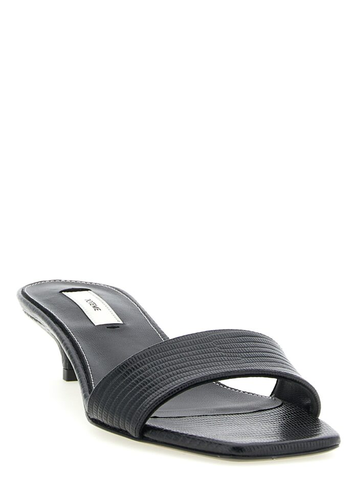 TOTEME Lizard Leather Sandals
