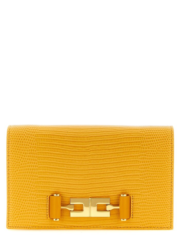 elisabetta franchi lizard print crossbody bag Elisabetta Franchi Lizard Print Crossbody Bag