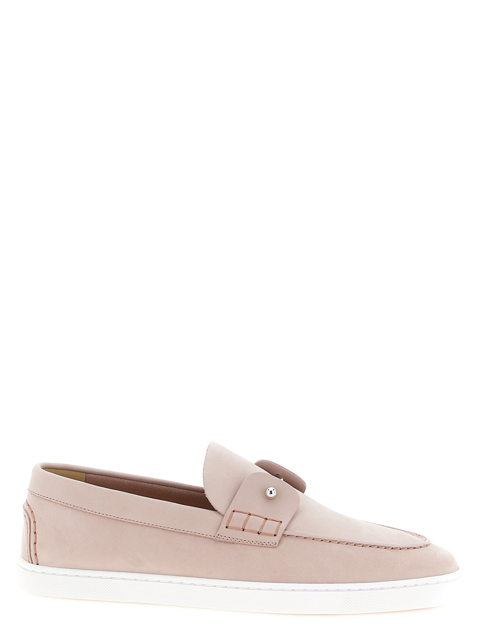 CHRISTIAN LOUBOUTIN Loafers With 'Chambeliboat' Metal Detail