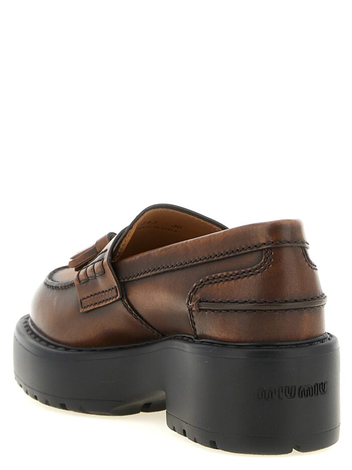 Miu Miu Loafers With Tassels