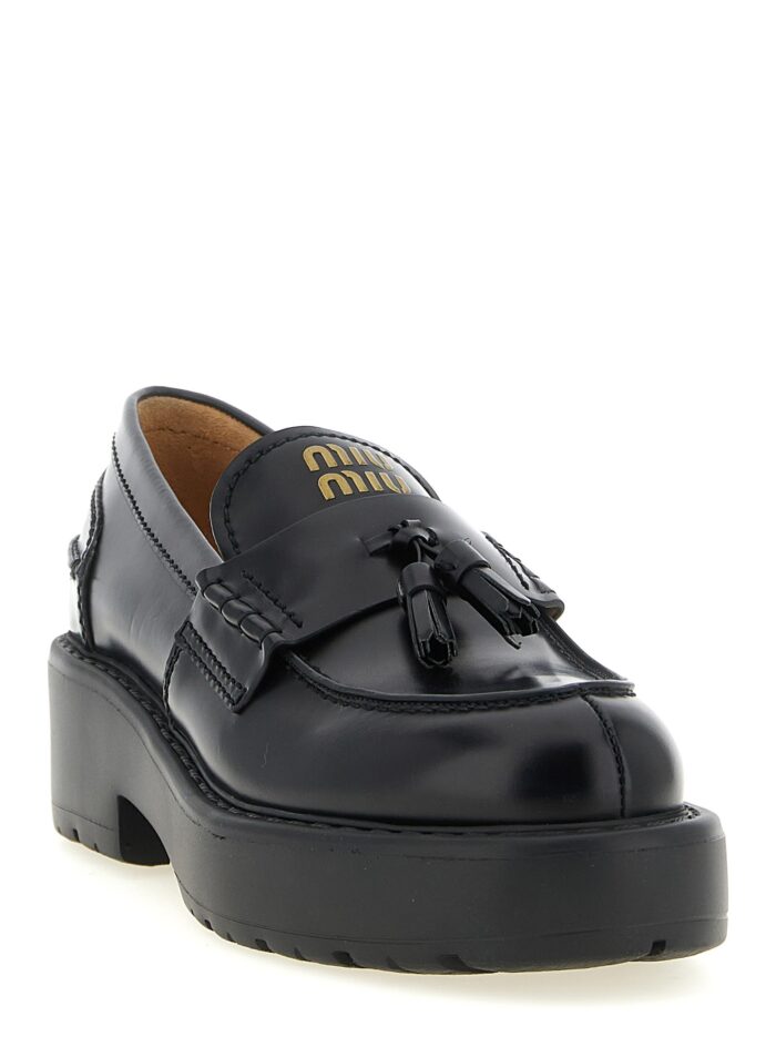 Miu Miu Loafers With Tassels
