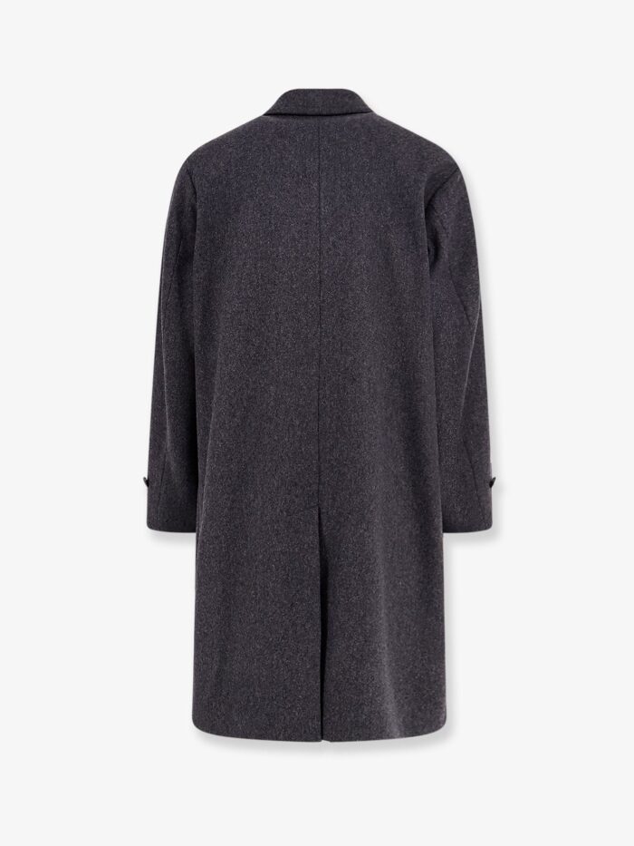 Hevo Loconia Single-breasted Wool Blend Coat