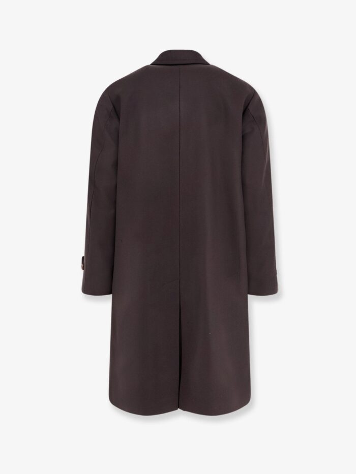 Hevo Loconia Single-Breasted Wool Blend Coat