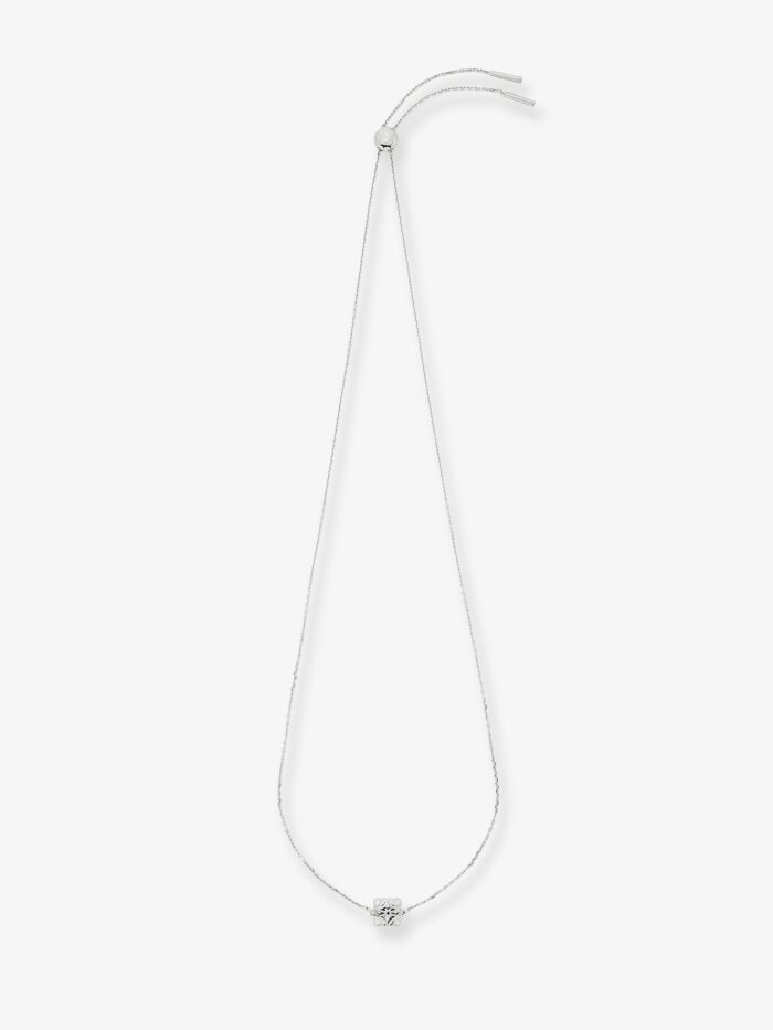 LOEWE Anagram Bombè Sterling Silver Necklace