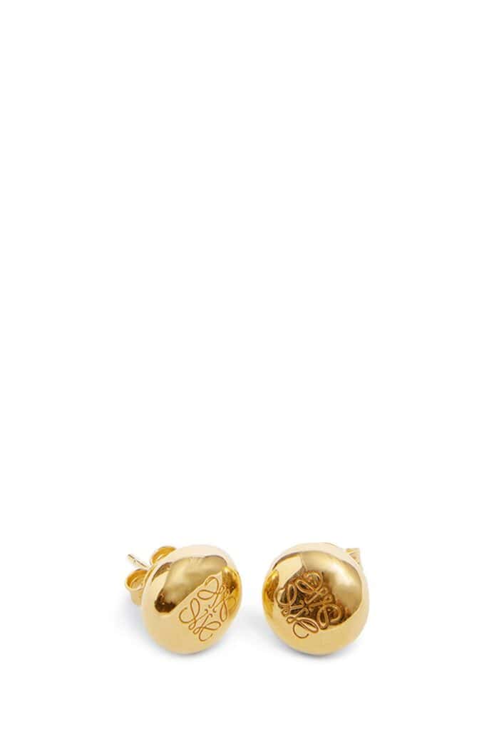 LOEWE Anagram Pebble Earrings