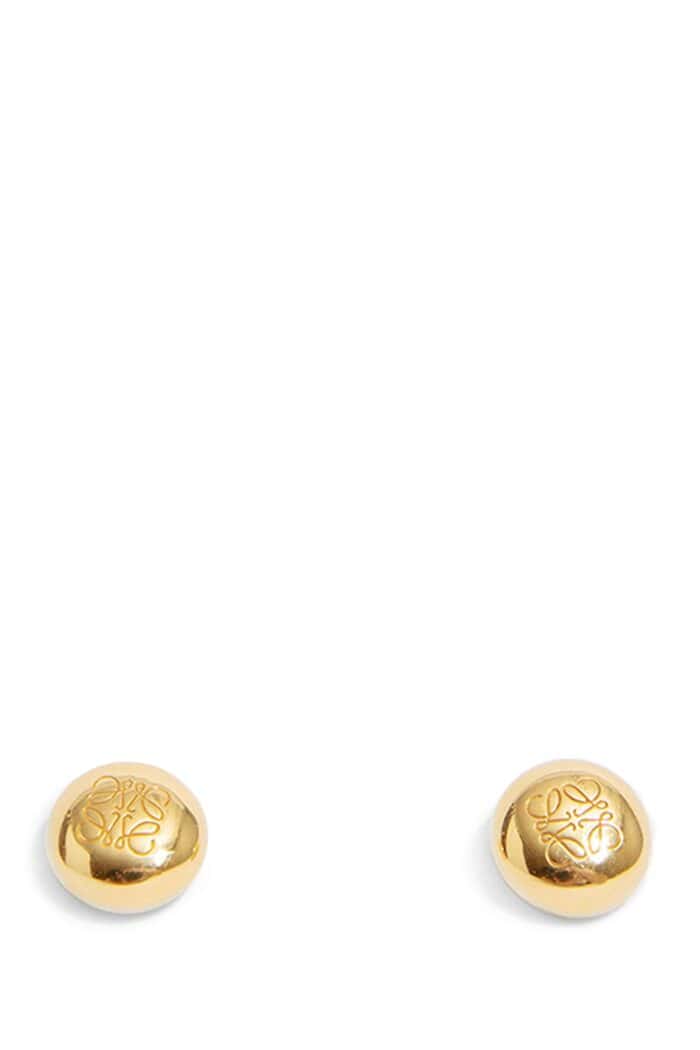 loewe anagram pebble earrings LOEWE Anagram Pebble Earrings