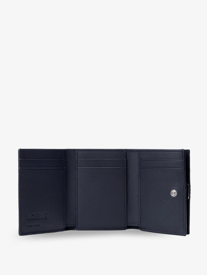 LOEWE Anagram Trifold Leather Wallet